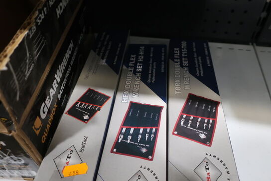 Diverse fastnøglesæt BATO 