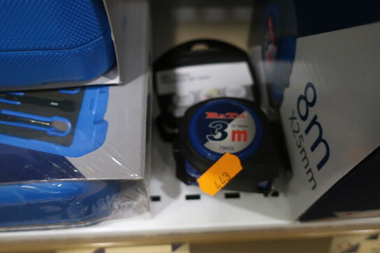 Målebånd, nedstryger m.v. BATO 