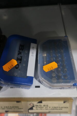 5 stk. bitssæt BATO 