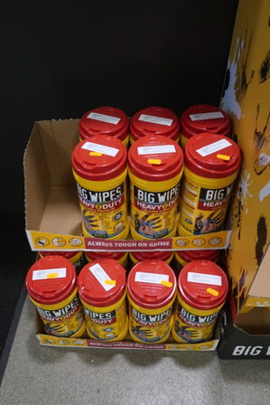 22 stk. renseservietter BIG WIPES 