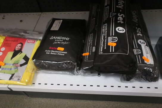 Sædeovertræk, pulverslukkere m.v. 