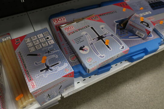 Koblingsværktøj, aftrækkere m.v. 