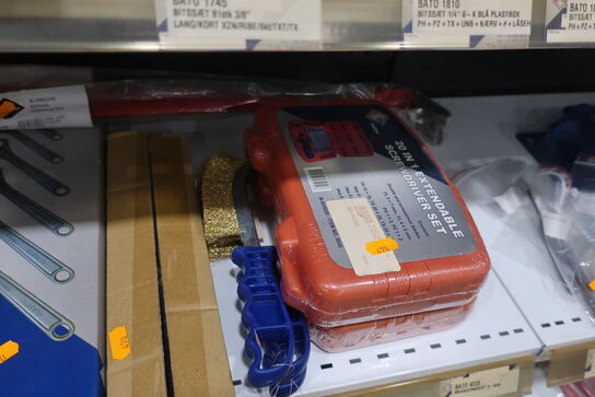 Diverse fastnøglesæt m.v. BATO 