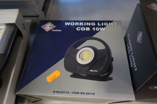 2 stk. arbejdslamper BATO 