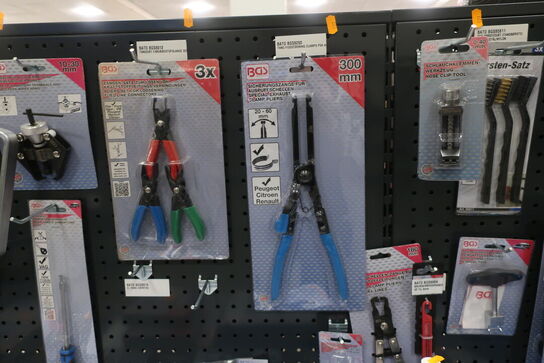 Aftrækkere, tænger m.v. BGS