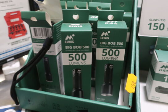 Diverse lygter og hovedlamper 