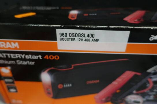 Batteribooster OSRAM BatteryStart 400 