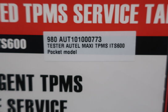 Diagnose-/servicetester AUTEL MaxiTPMS ITS600