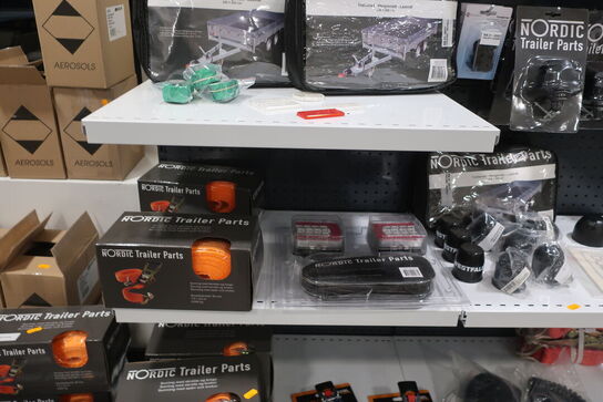 Udstyr til trailere m.v. 