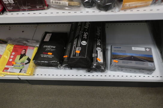 Sædeovertræk, pulverslukkere m.v. 