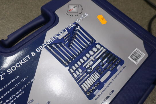 Topnøgle-/fastnøglesæt BATO 