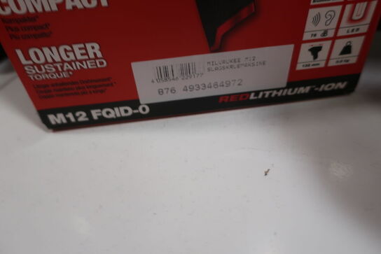 Slagskruemaskine MILWAUKEE M12 FQID-O