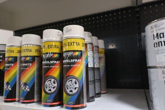 Fælgespray samt maling MOTIP