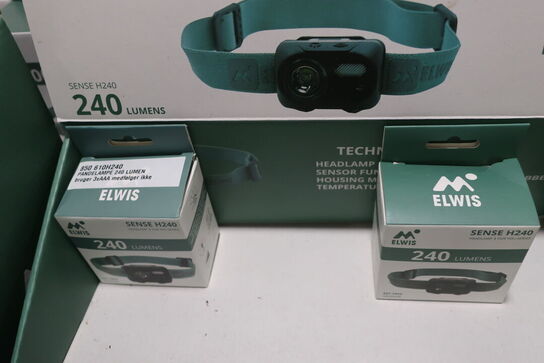 Diverse lygter og hovedlamper 