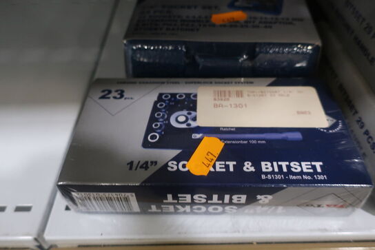 4 stk. topnøglesæt BATO 