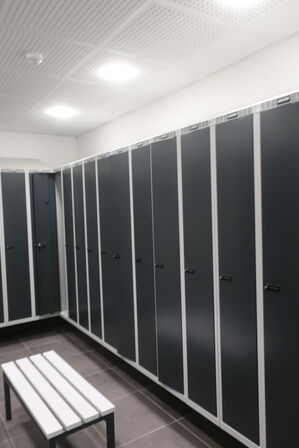 Indhold i omklædningsrum 