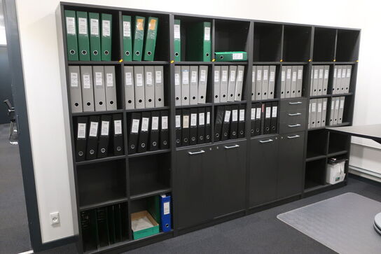 4 stk. reoler uden indhold