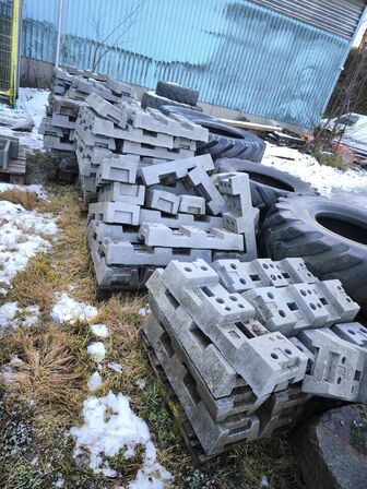 Div. Fødder til byggepladshegn