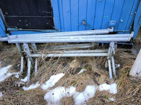 4 stk. stilladsbukke