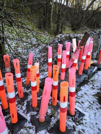 Div. Afspærringsstolper m.m.