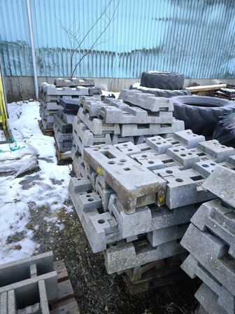 Div. Fødder til byggepladshegn