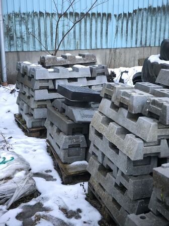 Div. Fødder til byggepladshegn