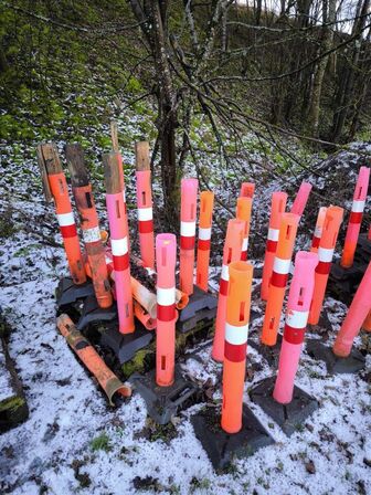 Div. Afspærringsstolper m.m.