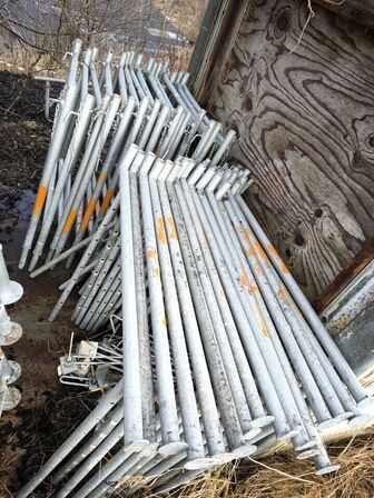 13 stk. stilladsbukke JUMBO