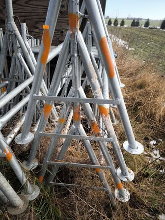 13 stk. stilladsbukke JUMBO