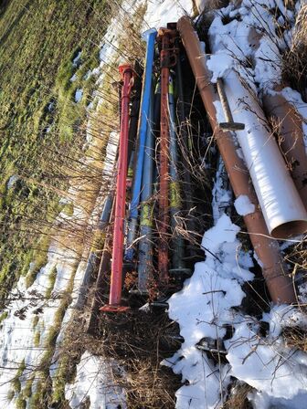 Div. Rør samt forskallingsstøtter