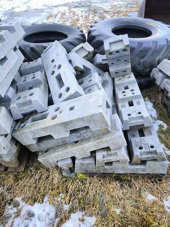 Div. Fødder til byggepladshegn