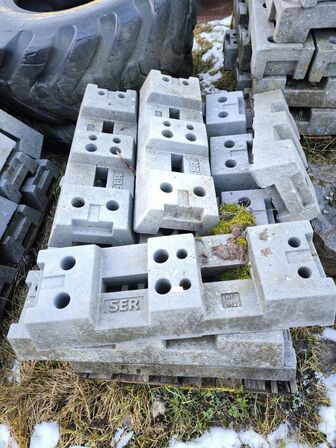 Div. Fødder til byggepladshegn