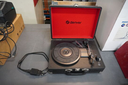Rejsegrammofon DENVER