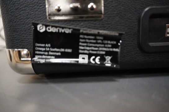 Rejsegrammofon DENVER