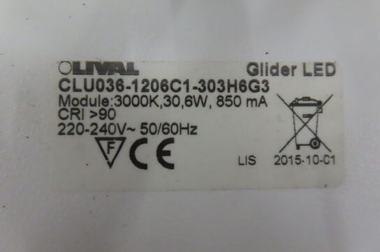 25 stk LED spots til lampeskinne LIVAL