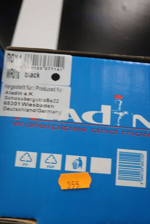 Vandpibe ALADIN Roy 1 Black 