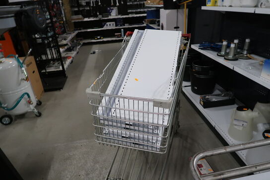 Palle med div. Hylder til lagerreoler