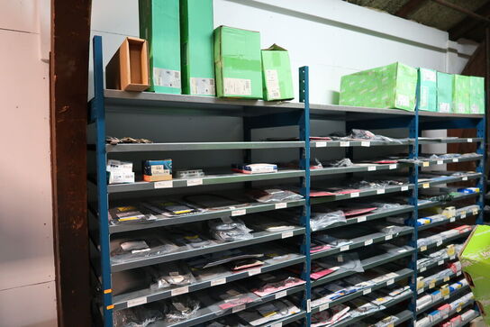 3 fag lagerreoler uden indhold