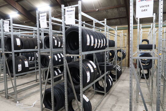 8 fag dækreoler uden indhold