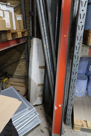 Udstyr til pallereoler