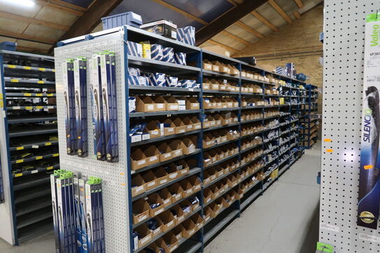 9 fag dobbeltsidet lagerreoler uden indhold