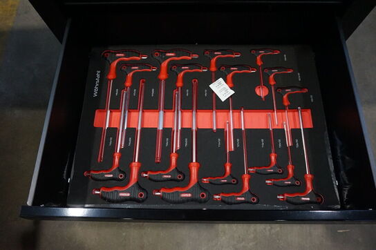 Værktøjsvogn, Wohrstahl, 7 skuffer inkl. Værktøj 