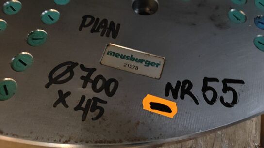 Plan ø700x45 MEUSBURGER (hasco)