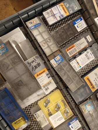 Diverse platter i pakke