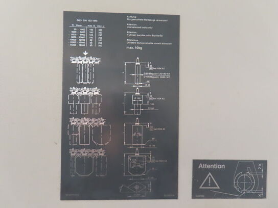 DMG DMC 60U tnc530i heidenhain 5axis simultan fræser