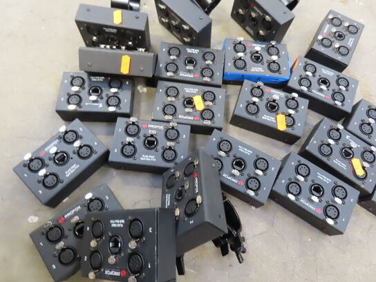 21 stk. RJ45 DMX splitbokse STAIRVILLE