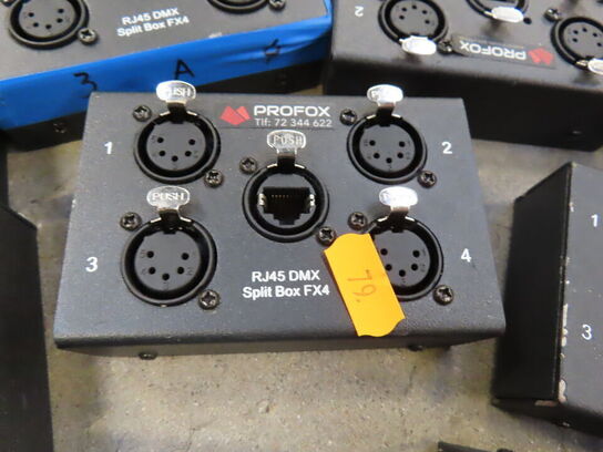 21 stk. RJ45 DMX splitbokse STAIRVILLE