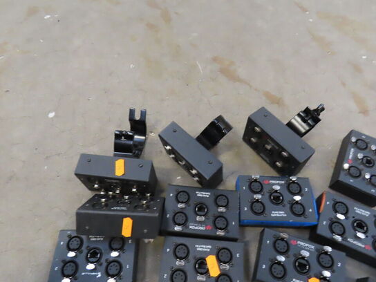 21 stk. RJ45 DMX splitbokse STAIRVILLE