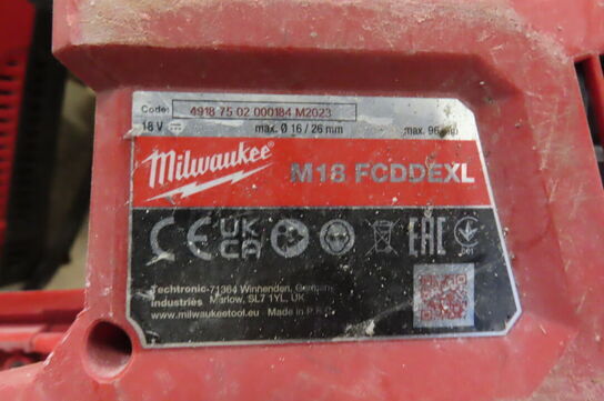 3 stk. Akku-værktøj MILWAUKEE