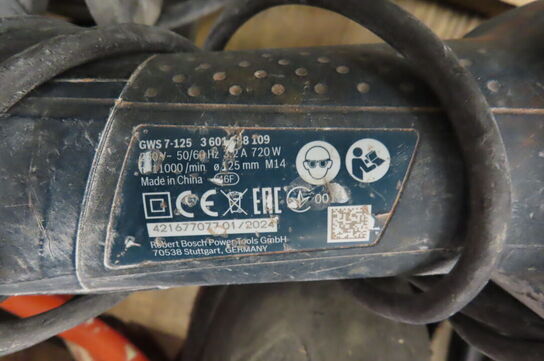 3 stk. El-værktøj BOSCH & MAKITA